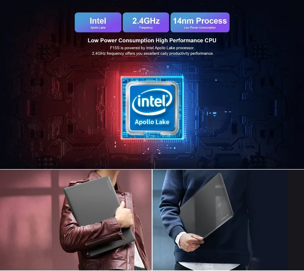 Teclast F15S laptop, 15,6 inch, 6GB/8GB RAM, 128GB ROM, Celeron J3455/N4020/N3350, Windows 10 OS, 1920x1080 IPS, UHD 500 GPU, Du