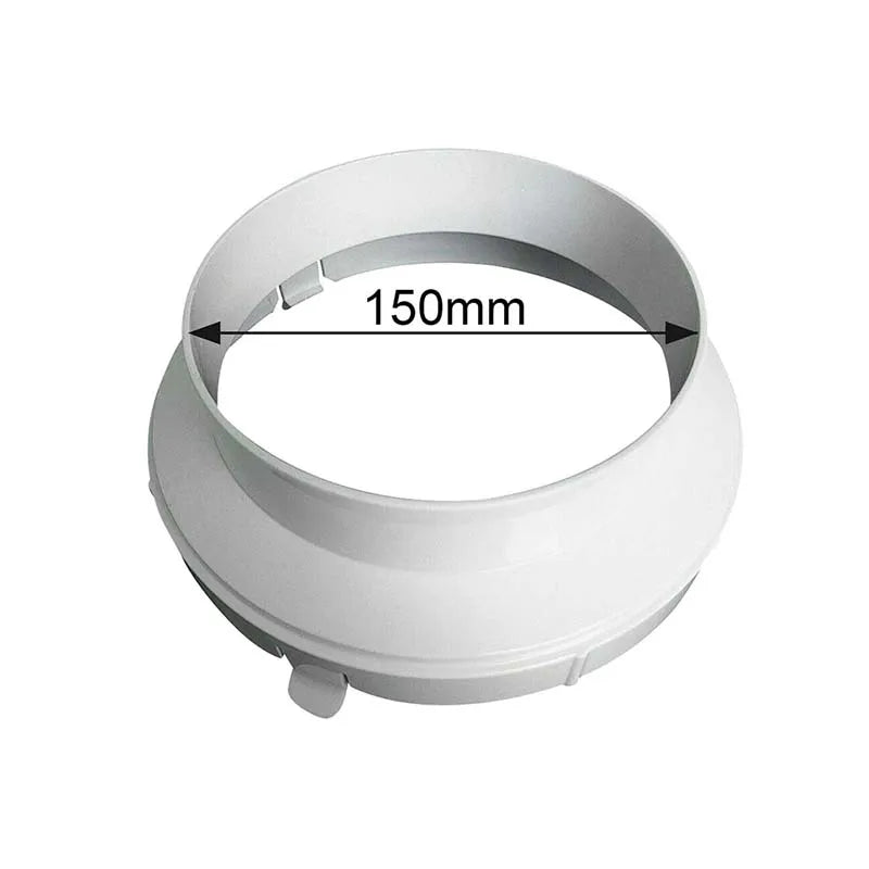 150mm Portable Replacement Air Conditioning Body Exhaust Duct Interface Pipe Connector Air Conditioner Accessoy Window Adaptor