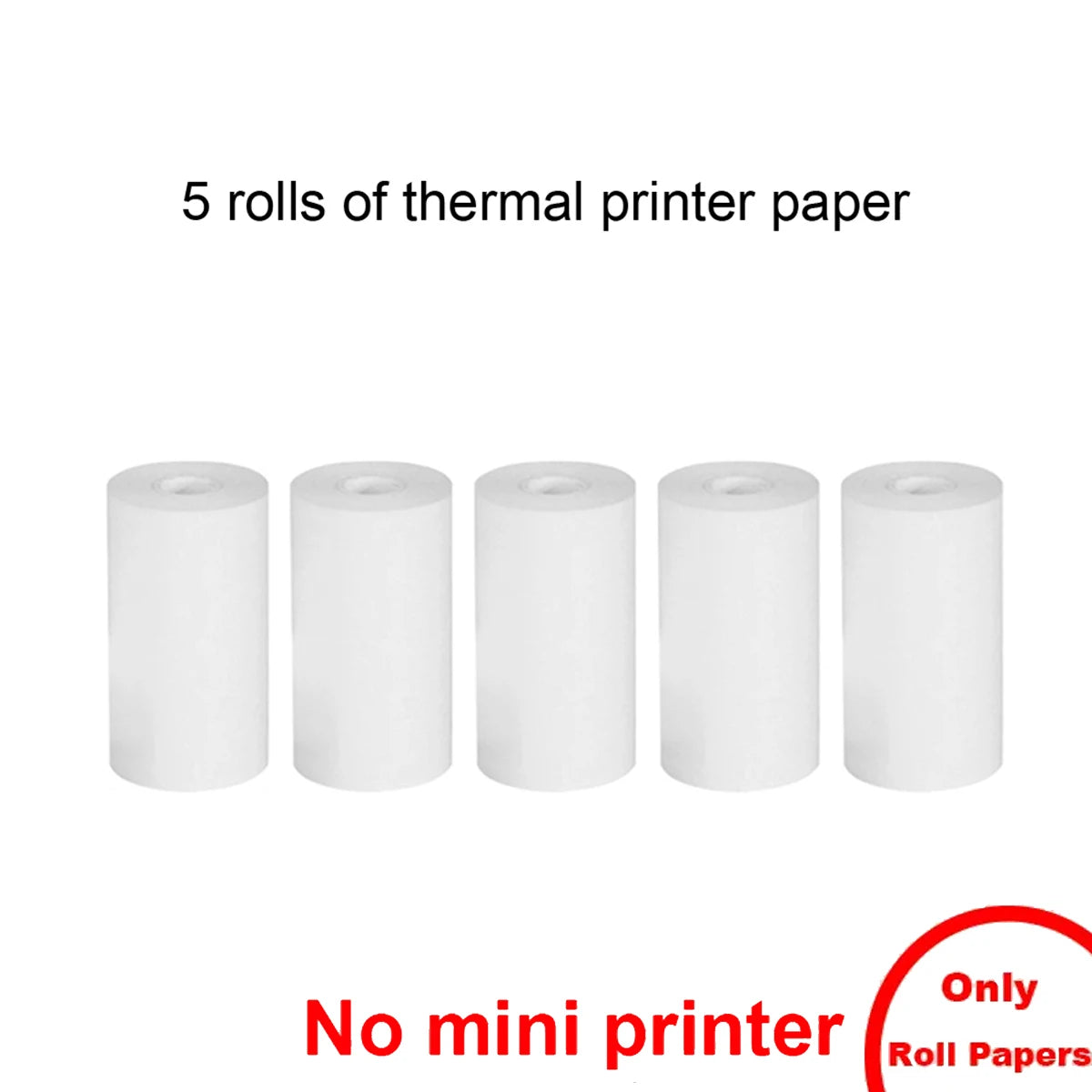 Portable Mini Printer, Wireless Photo Printer ,Ink-Free Thermal Printing For Notes Photos Memos For Android IOS