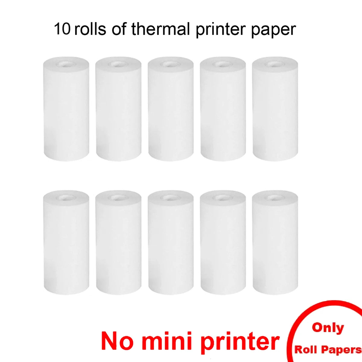 Portable Mini Printer, Wireless Photo Printer ,Ink-Free Thermal Printing For Notes Photos Memos For Android IOS