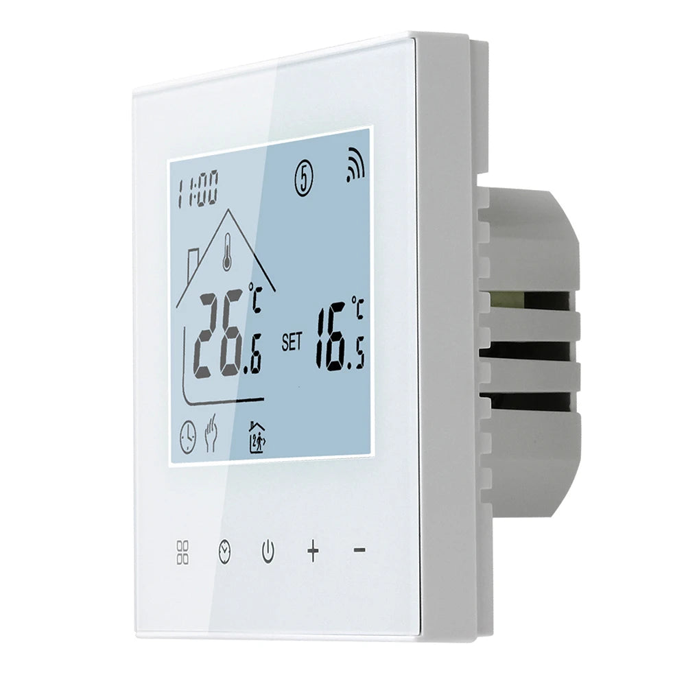 MINCO HEAT M4A Warm Floor Thermostat Tuya WiFi 3A 16A Electric/Gas Boiler/Water Heating Temperature Controller 1PC