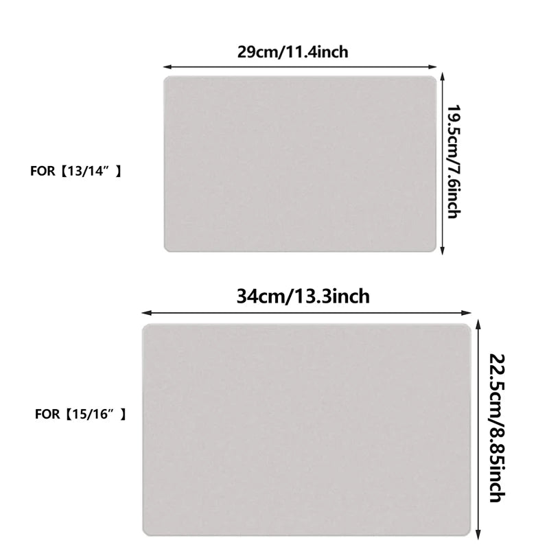 Notebook Palm Keyboard Blanket Cover Microfiber Dustproof Protective Film Laptop Screen Cleaning Cloth Macbook Pro