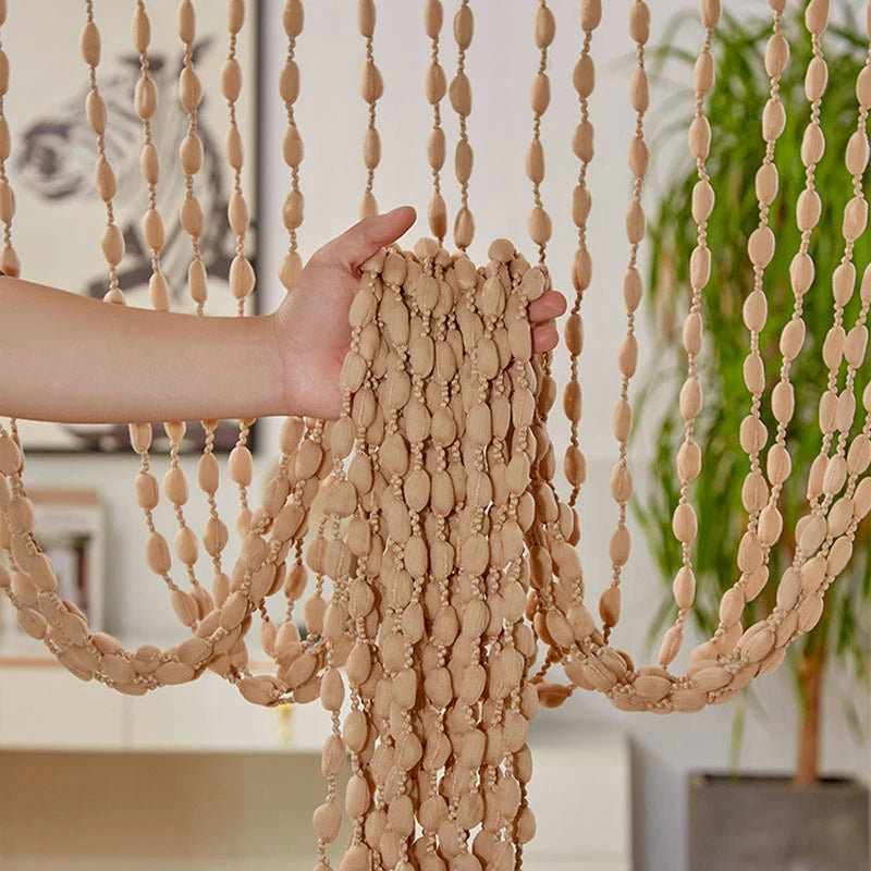 Vintage String Curtain Door Curtain Thread Tassel Curtains Windows Doors Living Room Divider Home Party Wedding Decoration