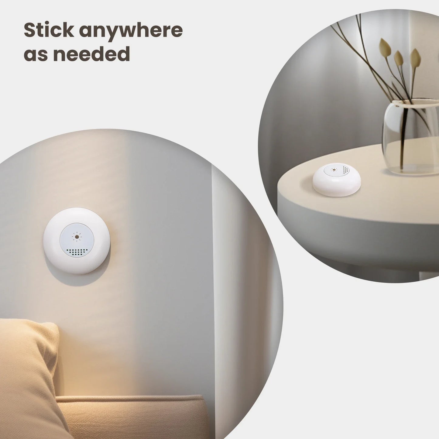 MOES Tuya Zigbee Smart Light Sensor Illuminance Brightness Detection Home Lighting Automation Smart Home Detector APP Control