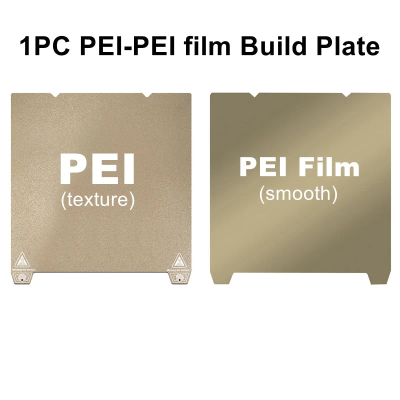 For Ender 3 V3 SE Build Plate Texture Pei Spring Steel 235x235mm Smooth PEY PET PEO Sheet For Creality K1/ Ender3 V3-KE/S1 Pro