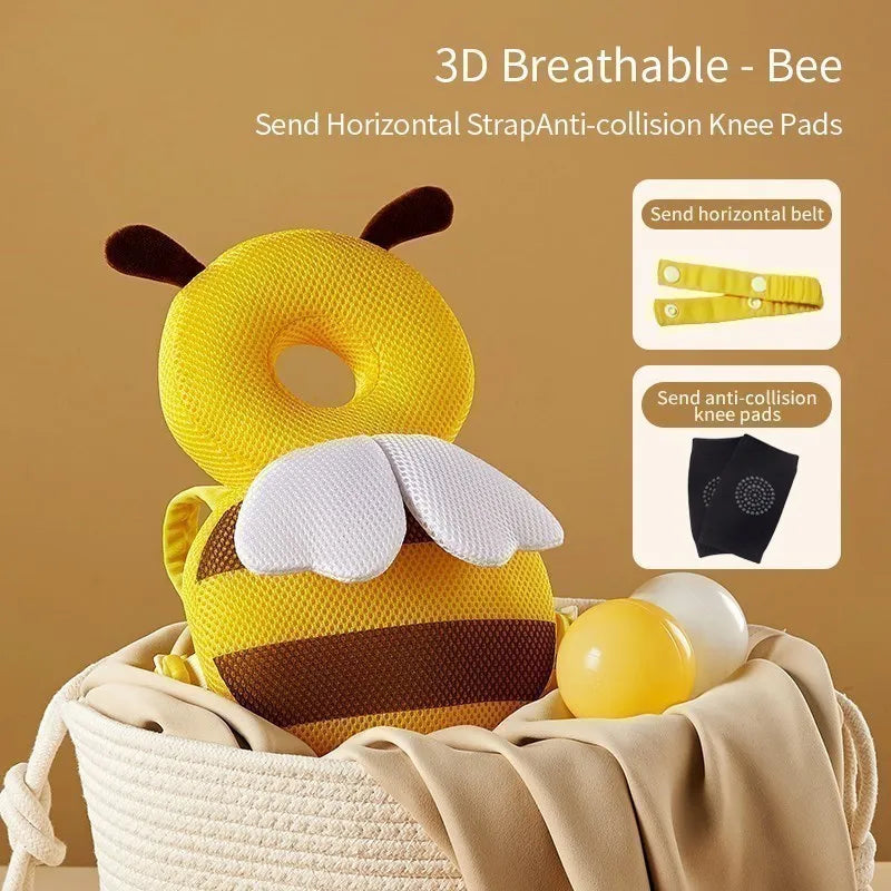 AIBEDILA Newborn Baby Things Mother Kids Items for Babies 1-3T Toddler Baby Head Protector Cartoon Security Baby Pillows AB268