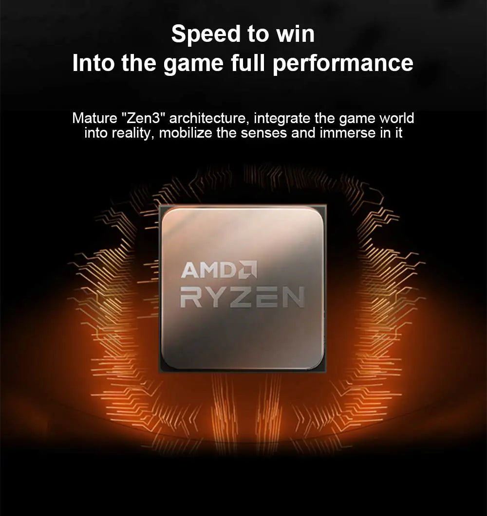 AMD New Ryzen 7 5700X R7 5700X 3.4GHz 8 Core 16 Thread CPU Processor 7NM L3=32M Socket AMD AM4 Gaming processador процессор