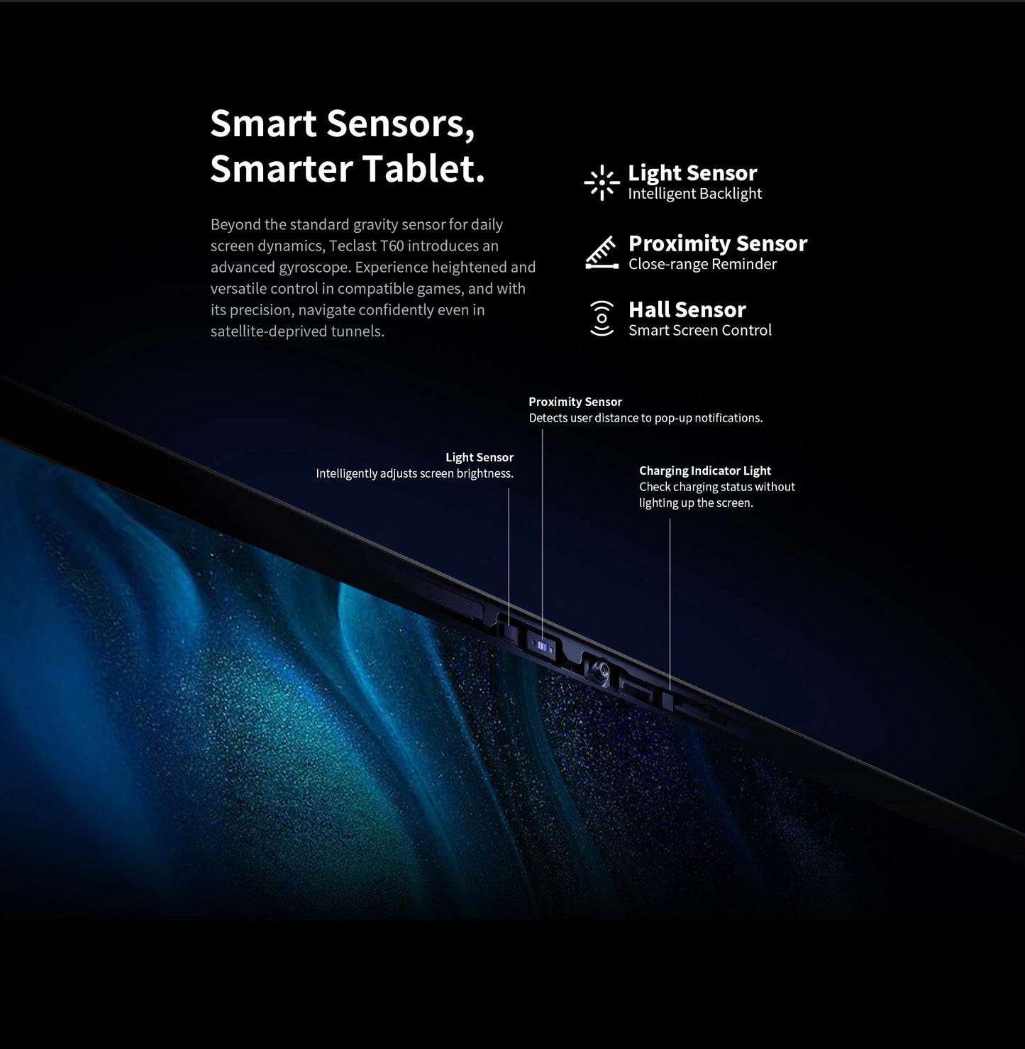 Teclast T60 2024 12" 2K Tablet Android 13 2000x1200 20GB RAM 256GB ROM UNISOC T616 Octa Core 4G Network Type-C 18W Fast Charging