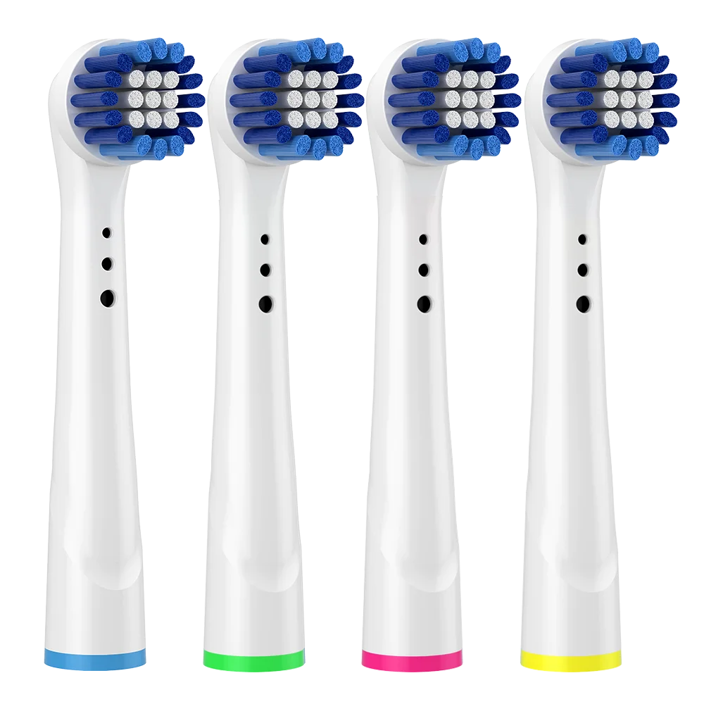 Universal Sonic Electric Toothbrush Replacement Brush Head 4 PCS DuPont Soft Bristle Oral Care Dental Cleaning