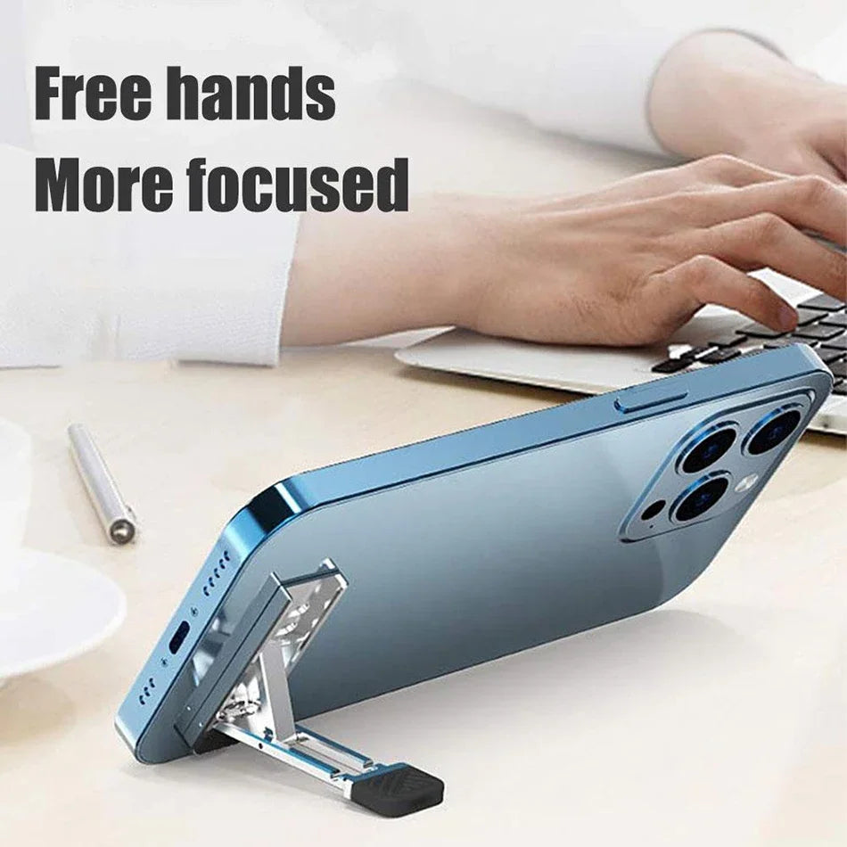 Laptop Stand Aluminum Alloy Mini Folding Holder 3 Height Adjustment Notebooks Bracket Accessories For Macbook Smart Phone