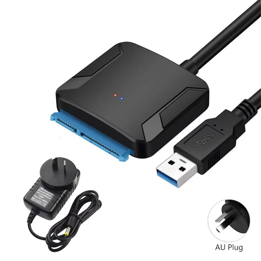 New Style For 2.5” 3.5” SATA SSD & HDD Laptop Hard Disk Drive DVD CD-ROM DVD-ROM USB 3.0 to SATA Adapter Converter Cable 5Gbps