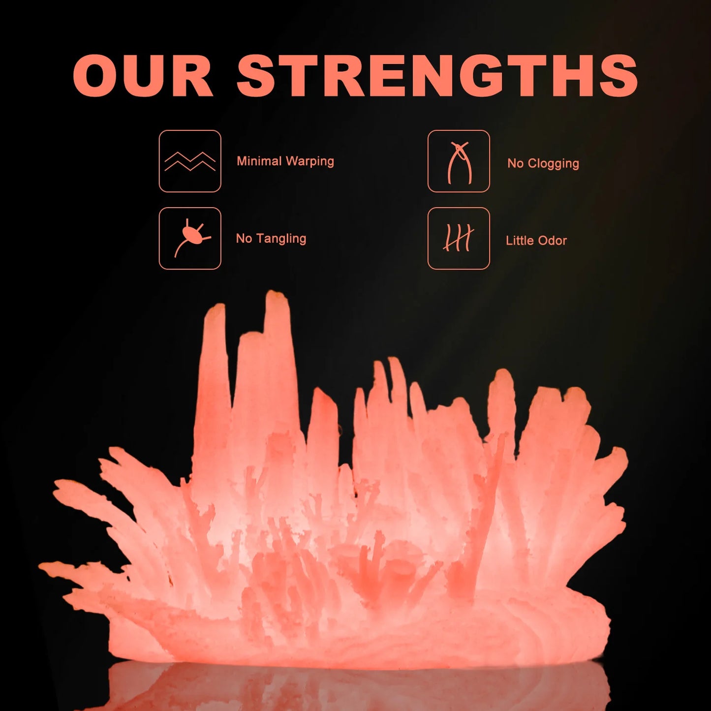 Eryone 250G Luminous PLA Filament 1.75mm Glow In The Dark Plastic PLA 3D Printing Materials High Quality Wholesale Fast Shipping