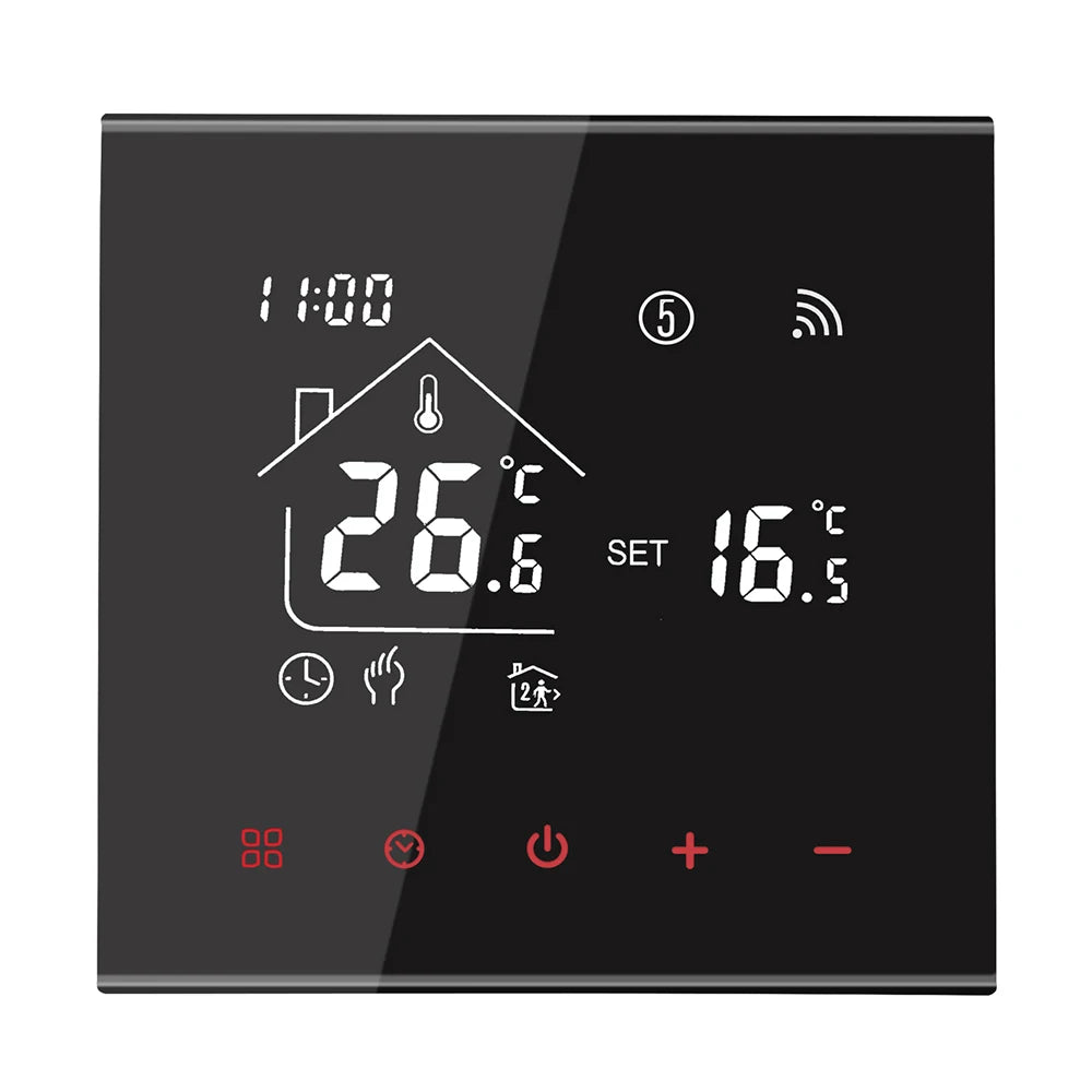 MINCO HEAT M4A Warm Floor Thermostat Tuya WiFi 3A 16A Electric/Gas Boiler/Water Heating Temperature Controller 1PC