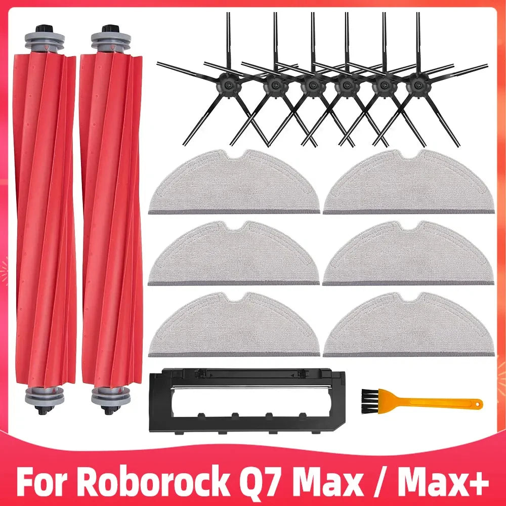 For Xiaomi Roborock Q7 Max,Q7 Max+,Q7 Plus,T8 Replacement Filter Main Side Brush Cloth Dust Bag Parts Vacuum Cleaner Accessories