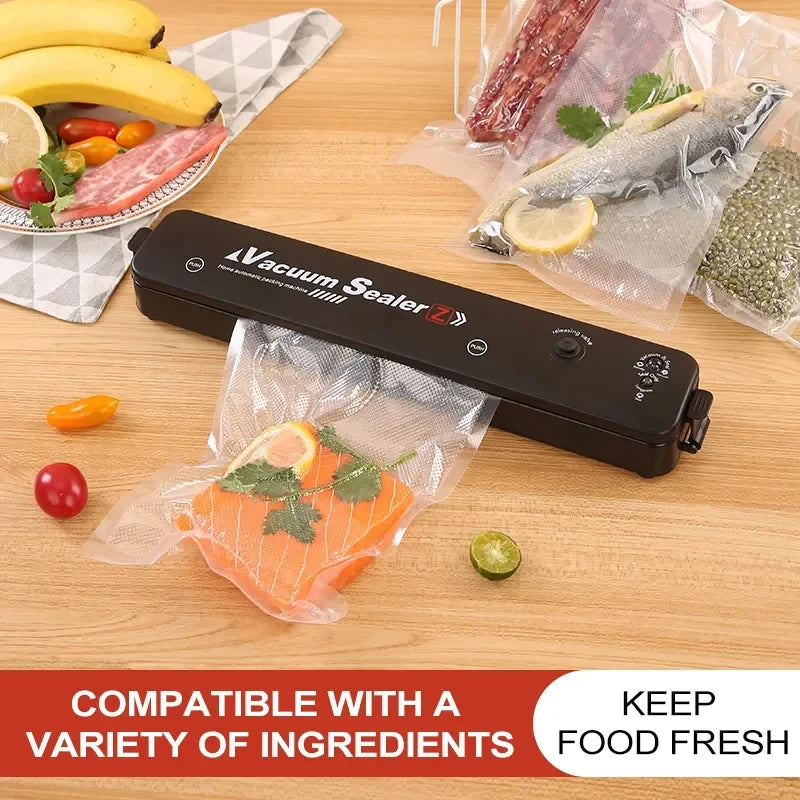 Electric vacuum sealing machine automatic sealing machine vacuum packaging machine plastic bag sealing machine food storage
