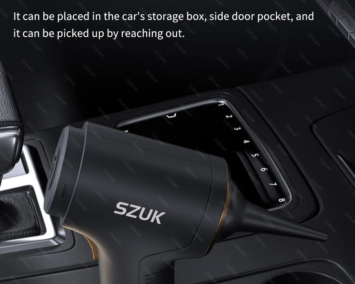 SZUK 2025 Car Vacuum Cleaner New Mini Vacuum Cleaner Strong Suction Wireless Portable Cleaner Handheld vacuum Cleaner for car