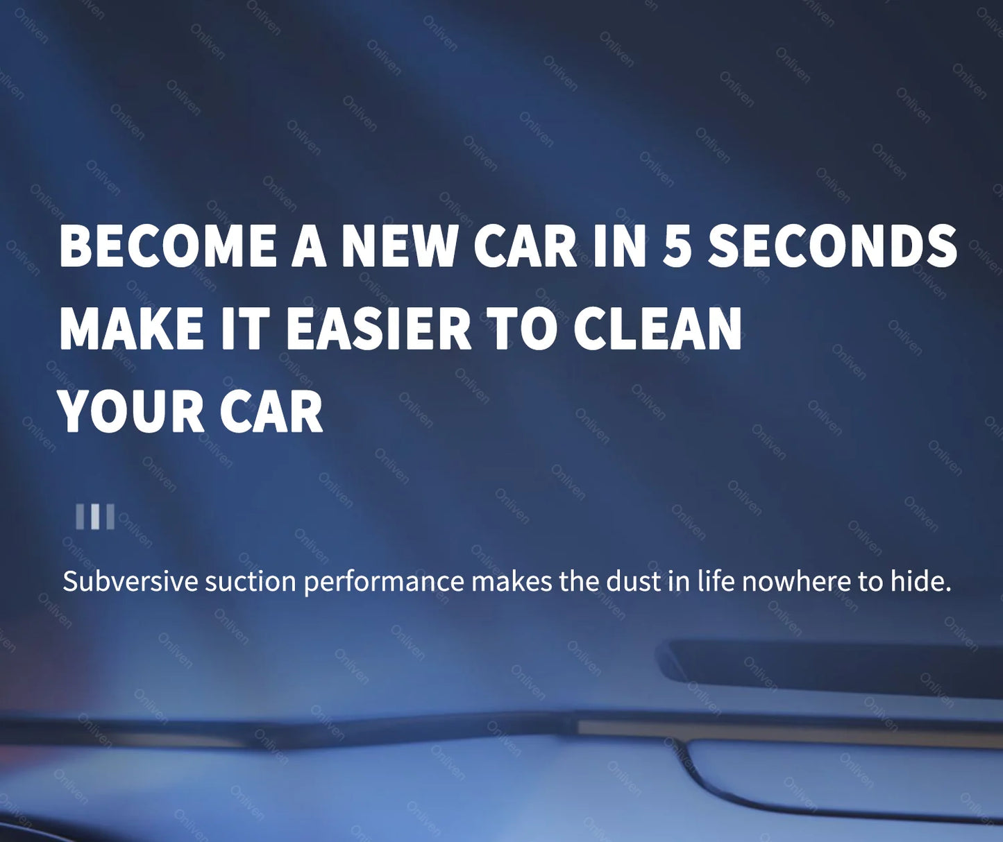 SZUK 2025 Car Vacuum Cleaner New Mini Vacuum Cleaner Strong Suction Wireless Portable Cleaner Handheld vacuum Cleaner for car