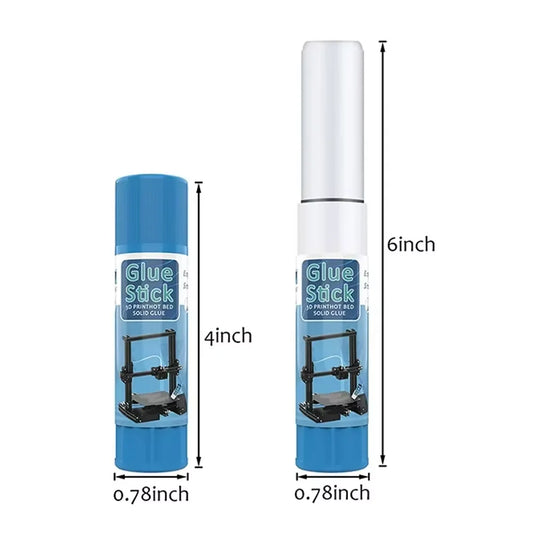 3D Printer Glue Stick PVP Non-Toxic Solid Adhesive for Hot Bed Print Filament PLA ABS PETG TPU Easy Clean Strong Special Glue
